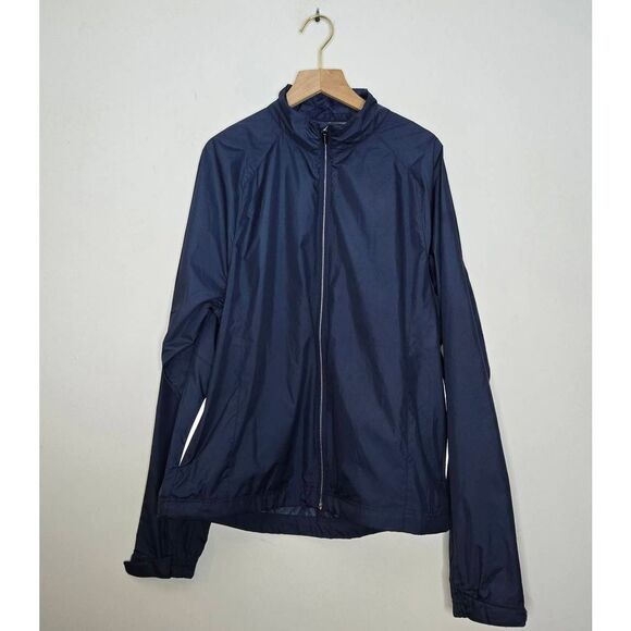 Zero Restriction Tour Series Golf Jacket Mens Size Small Navy Full Zip Stretch - Picture 3 of 7